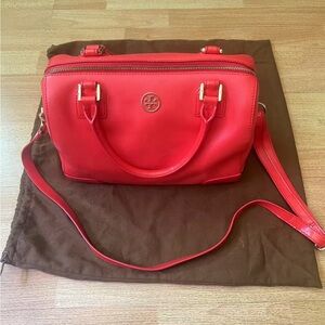 Tory Burch Saffiano Leather Shoulder Bag